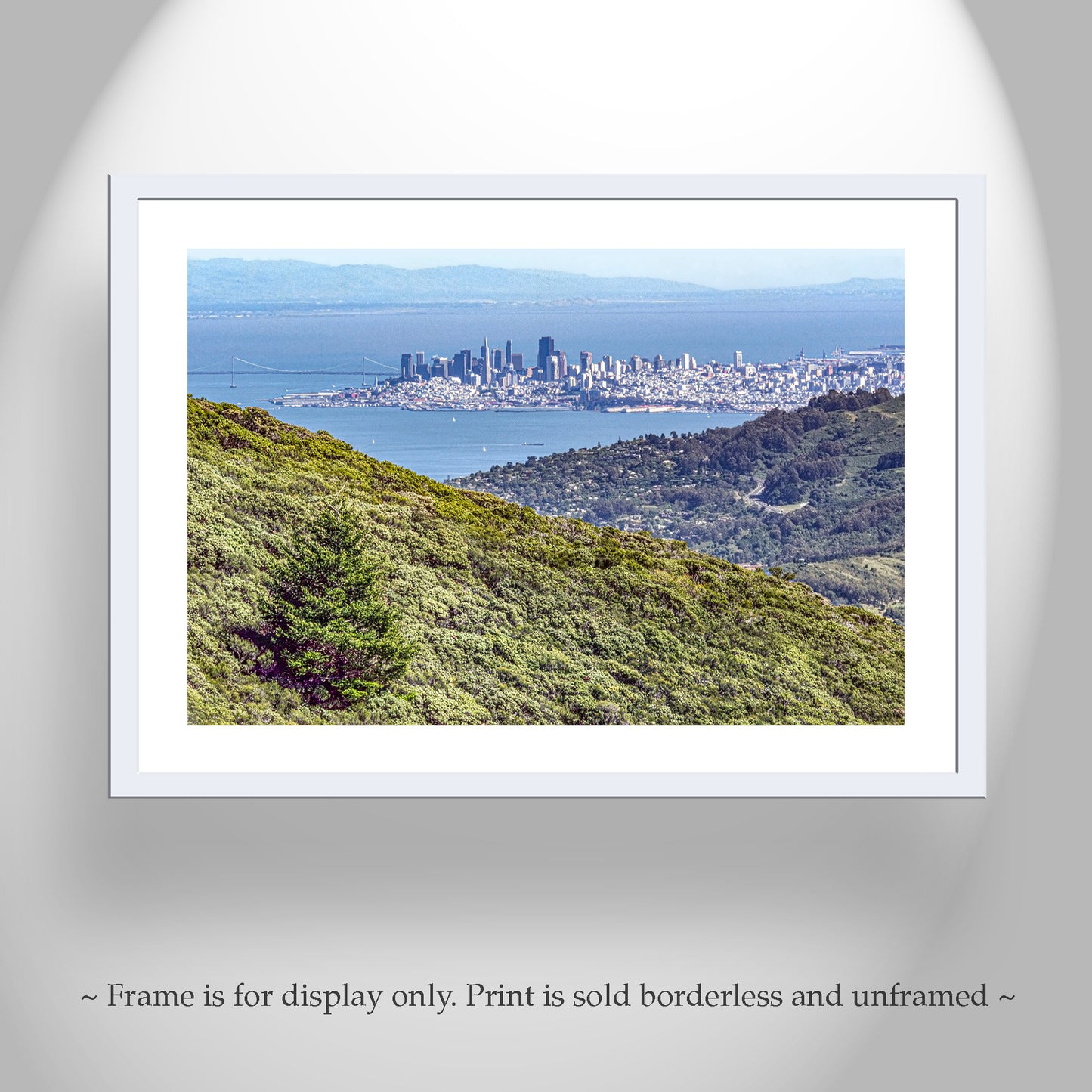 Mt Tam Wall Art with Marin County Landscape San Francisco California