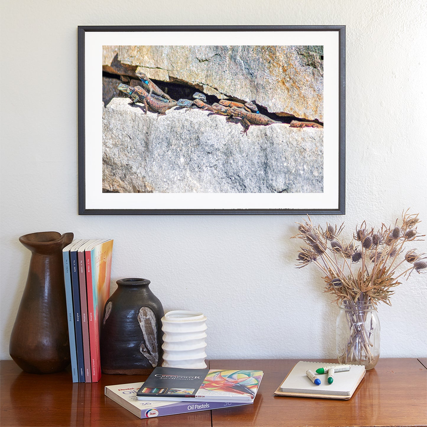 Lizard Art Photography from Tucson Arizona Desert