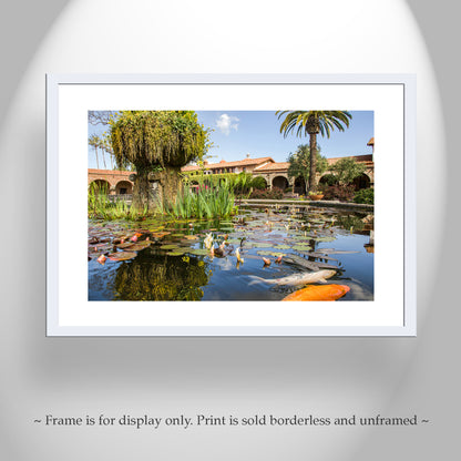 San Juan Capistrano California Mission Artwork by Murray Bolesta