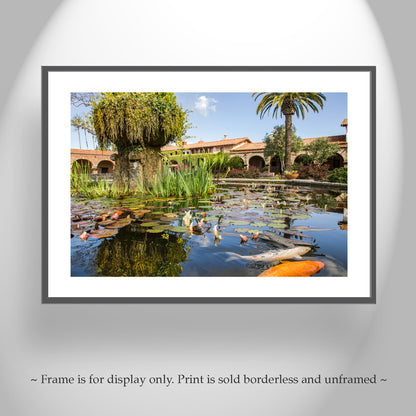 San Juan Capistrano California Mission Artwork by Murray Bolesta