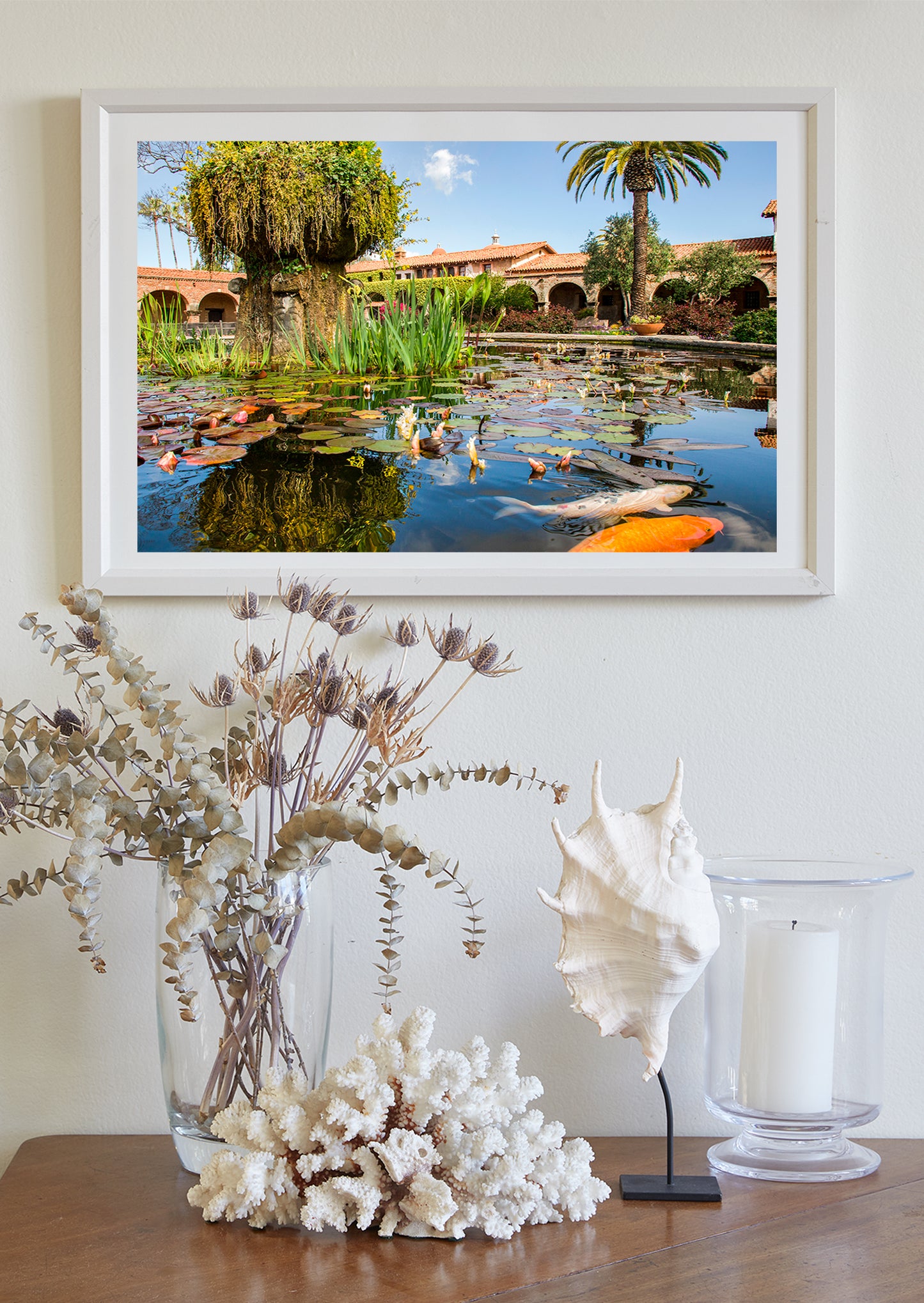 San Juan Capistrano California Mission Artwork by Murray Bolesta