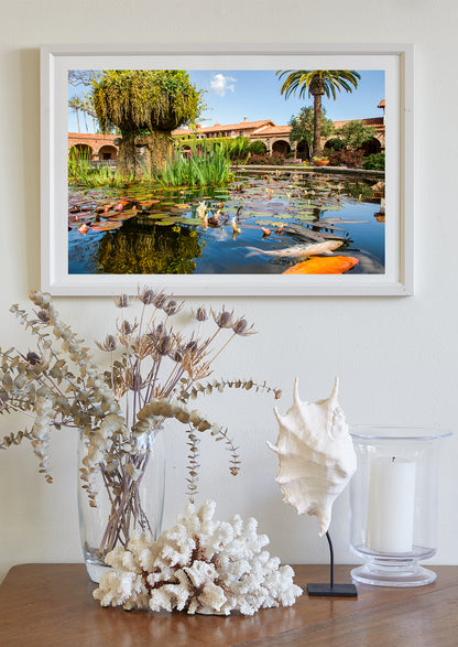 San Juan Capistrano California Mission Artwork by Murray Bolesta