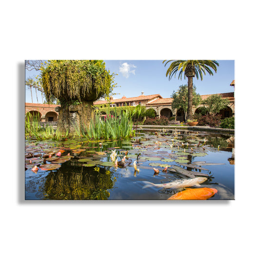 San Juan Capistrano California Mission Artwork by Murray Bolesta