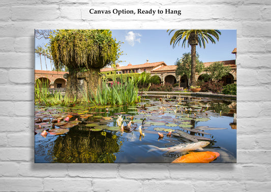 San Juan Capistrano California Mission Artwork by Murray Bolesta