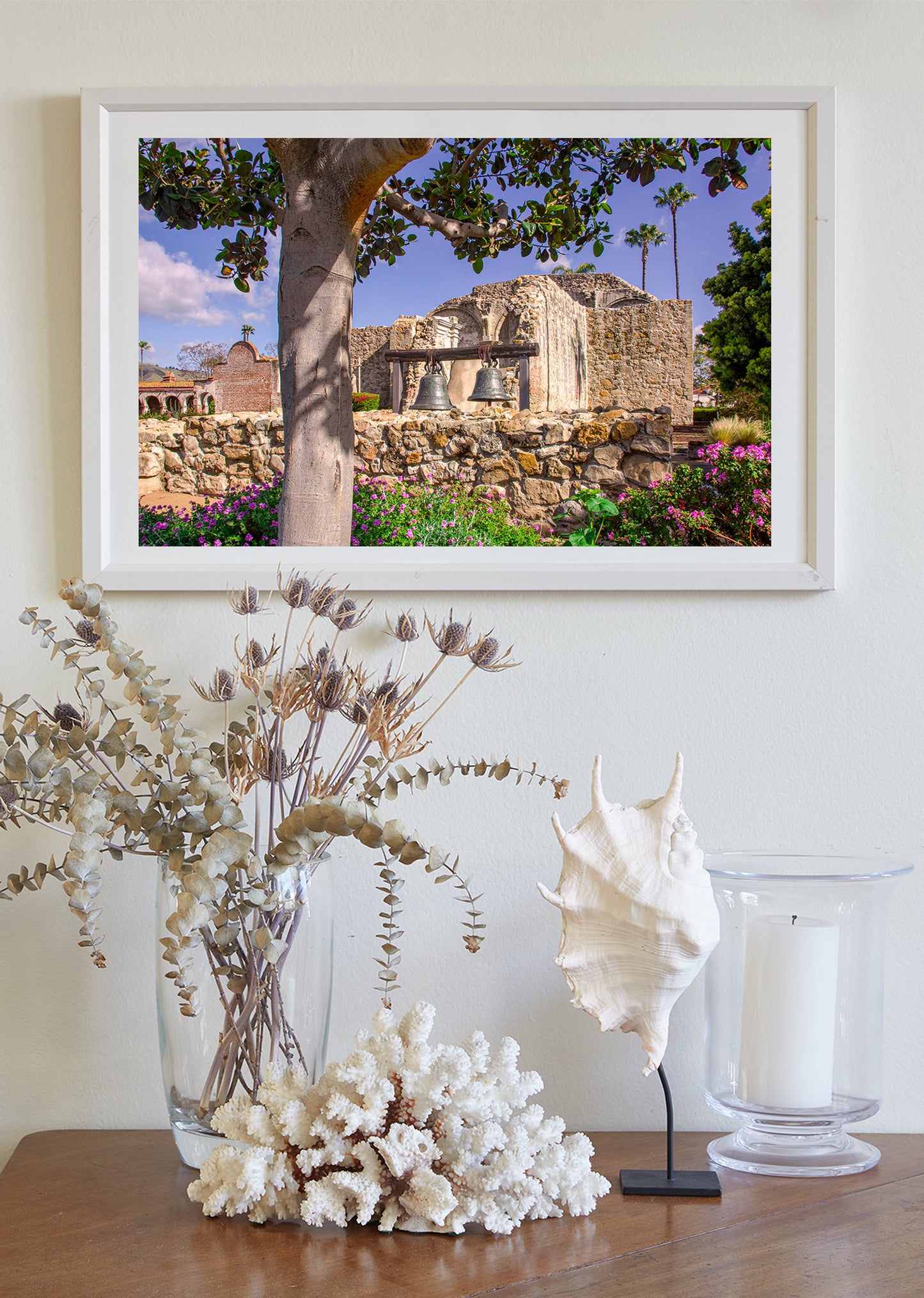 San Juan Capistrano Ca Mission Wall Art by Murray Bolesta