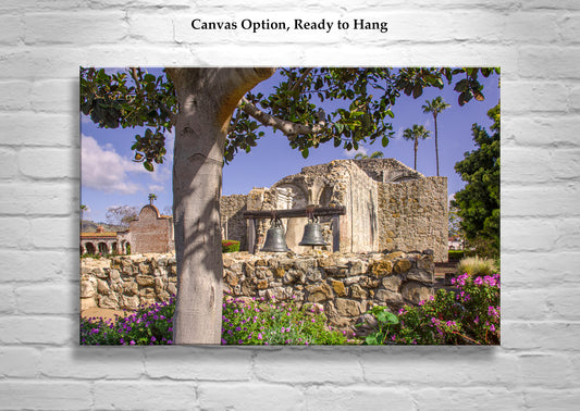 San Juan Capistrano Ca Mission Wall Art by Murray Bolesta