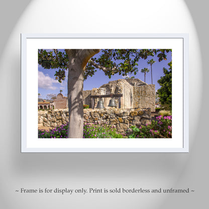 San Juan Capistrano Ca Mission Wall Art by Murray Bolesta