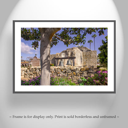 San Juan Capistrano Ca Mission Wall Art by Murray Bolesta