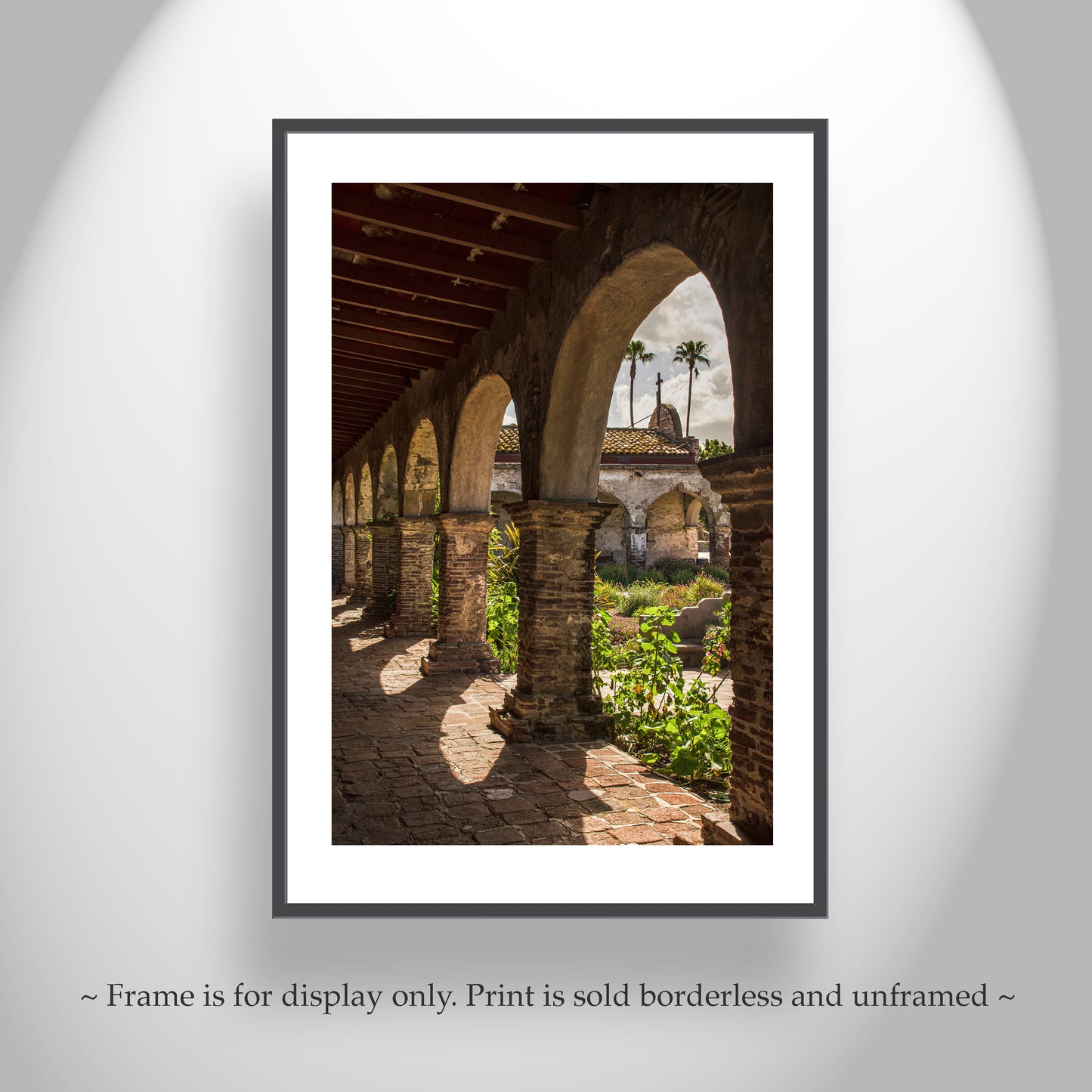San Juan Capistrano Mission Photo as California Travel Art