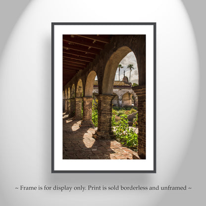 San Juan Capistrano Mission Photo as California Travel Art