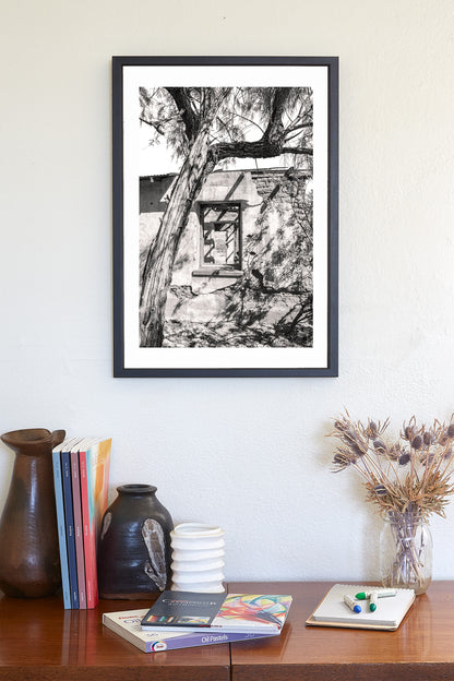 Arizona Desert Adobe Ruins in Sepia Tone | Southwest Wall Decor