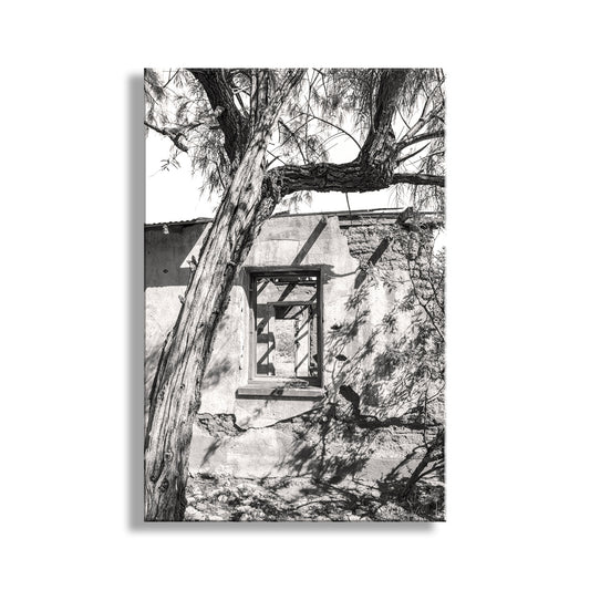 Arizona Desert Adobe Ruins in Sepia Tone | Southwest Wall Decor