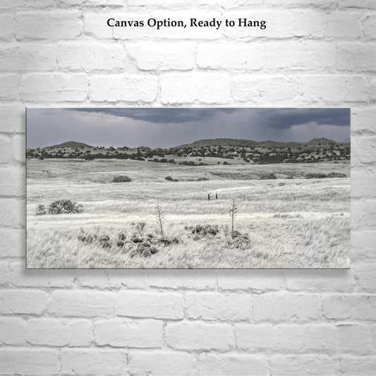 Arizona Landscape Panoramic Art with San Rafael Valley Ranch Country Prairie