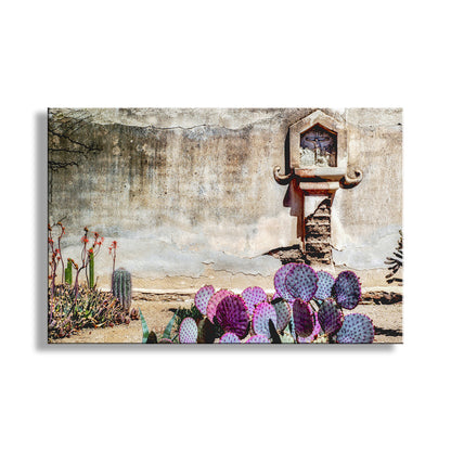 Southwestern Wall Art with San Xavier Mission Adobe in Tucson Arizona