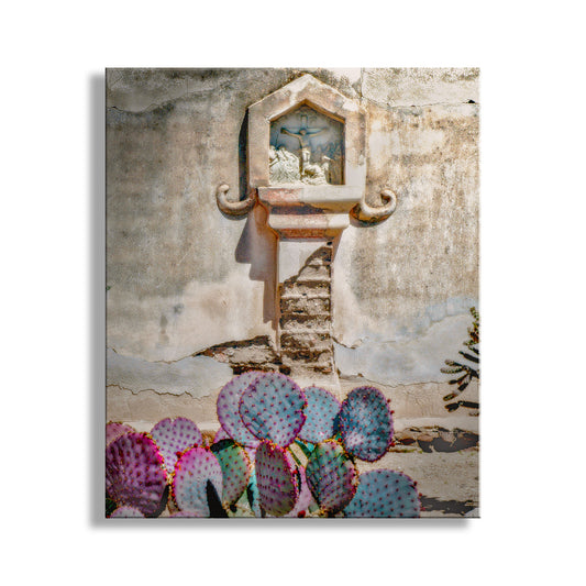 Mission San Xavier del Bac Tucson Arizona Desert Church Art Print