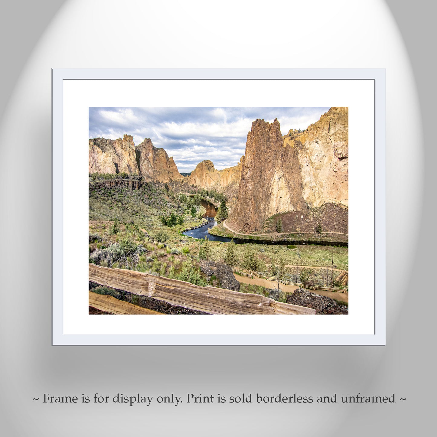 Smith Rock State Park Central Oregon Desert Landscape Art Print