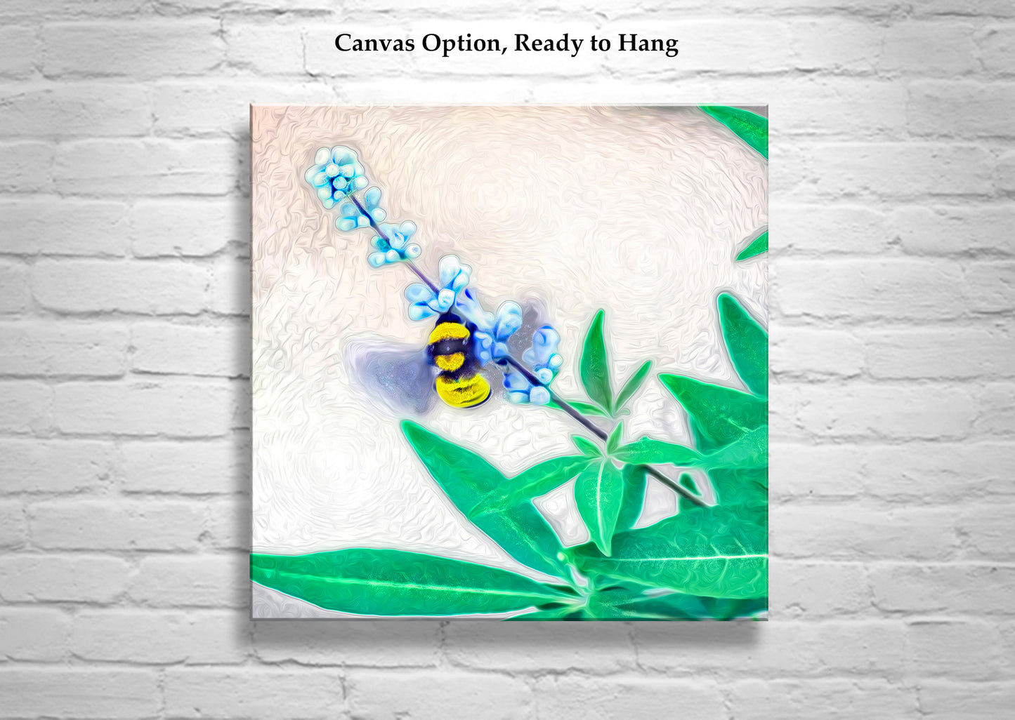 Bumble Bee Art Print as Nature Decor at Tubac Arizona