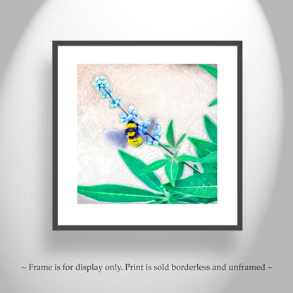 Bumble Bee Art Print as Nature Decor at Tubac Arizona