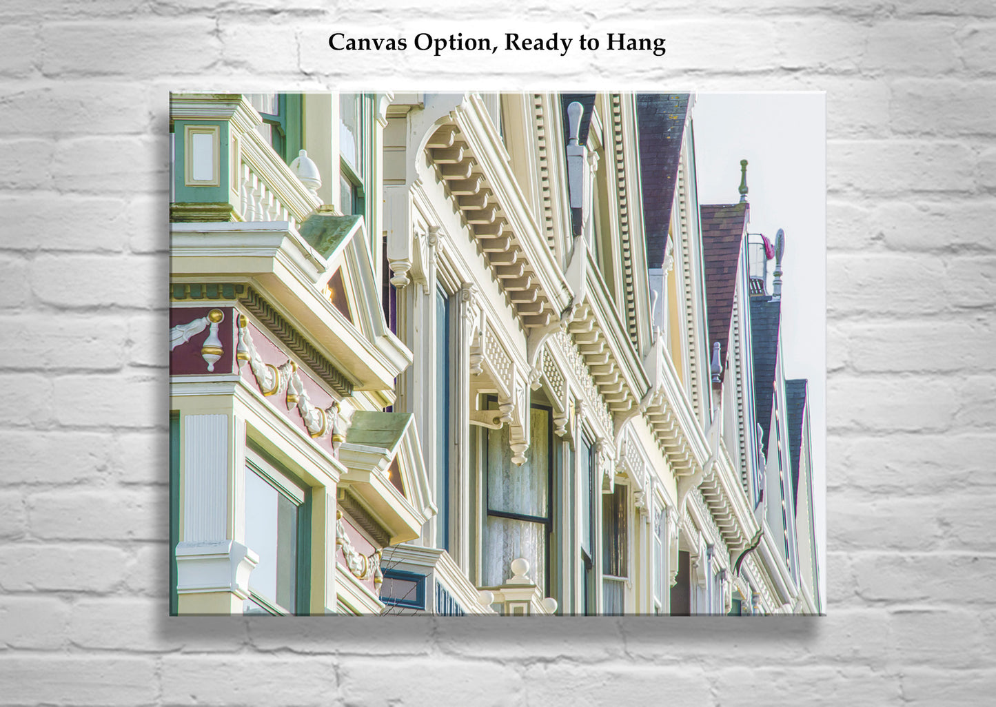 San Francisco Painted Ladies Victorian Architecture Photography at Alamo Square
