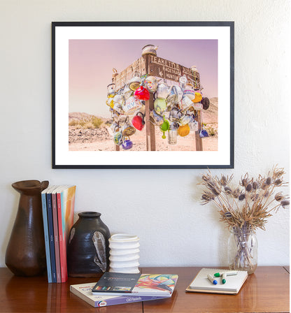 Teakettle Junction Death Valley Art Print as Wall Decor for Sale