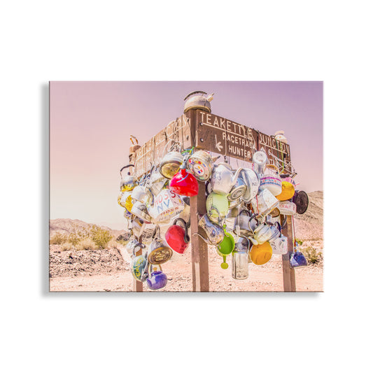 Teakettle Junction Death Valley Art Print as Wall Decor for Sale