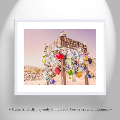 Teakettle Junction Death Valley Art Print as Wall Decor for Sale
