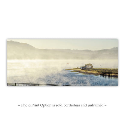 Tomales Bay Point Reyes Marin County Shipwreck Photograph at Sunrise in Panorama