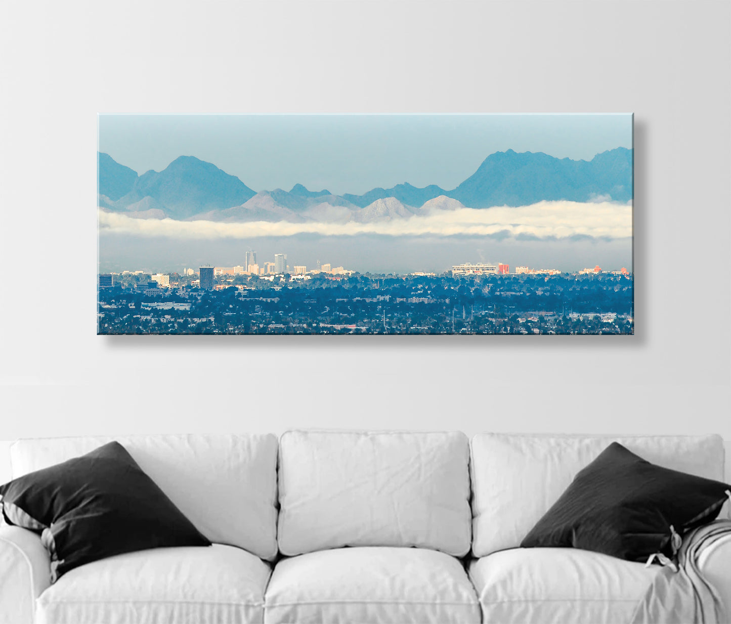 Tucson Arizona Mountains Landscape Panoramic Art