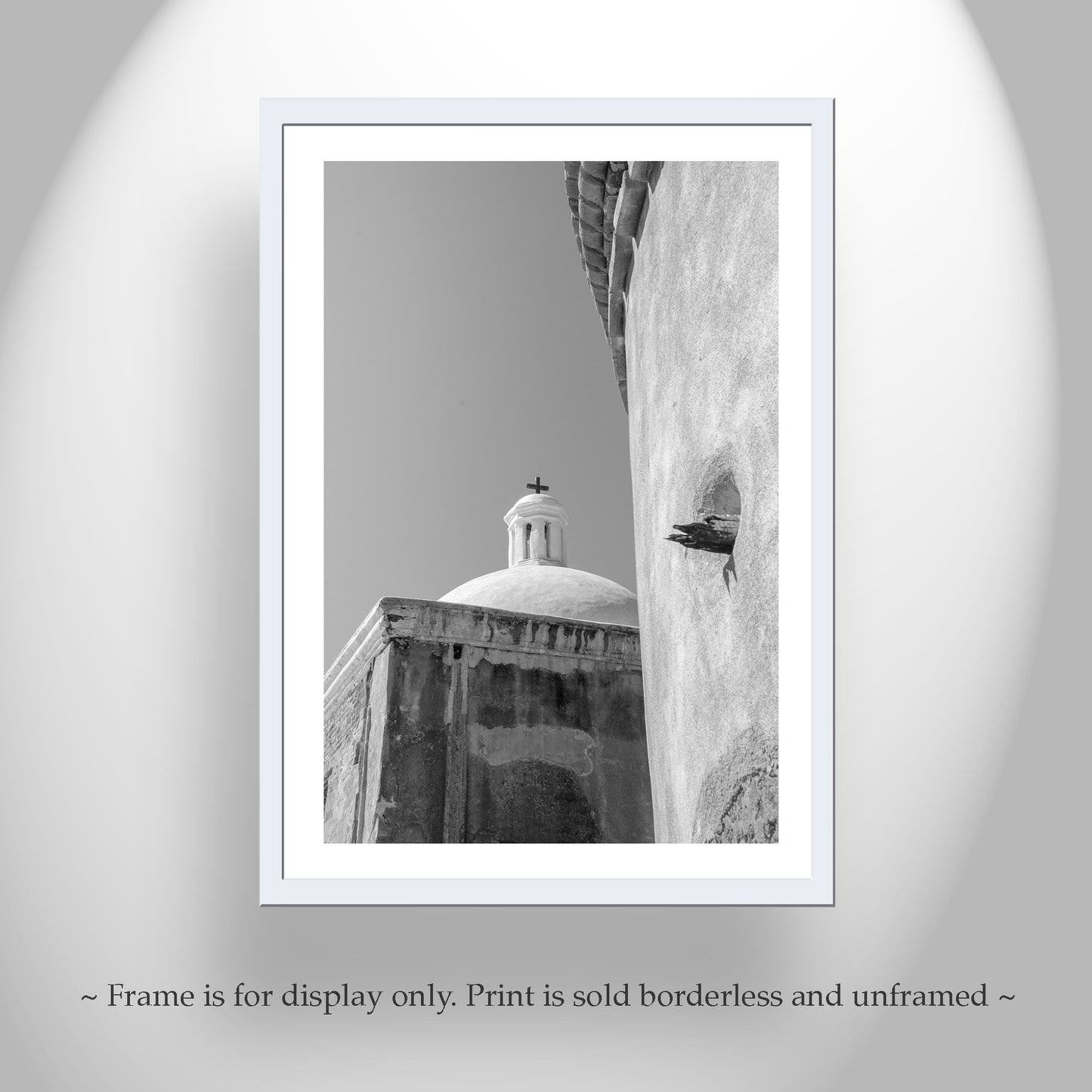 Southwest Colonial Mission Art with Adobe Church at Tumacacori Arizona