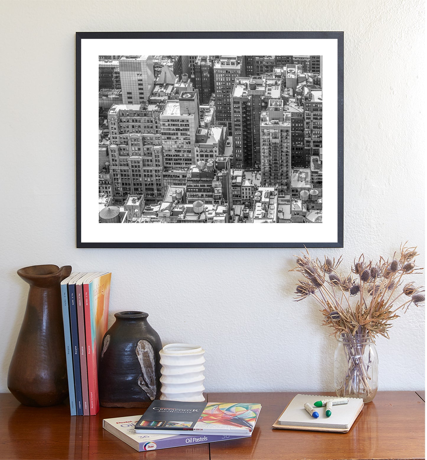 Black & White New York City Photograph | Midtown Manhattan Winter