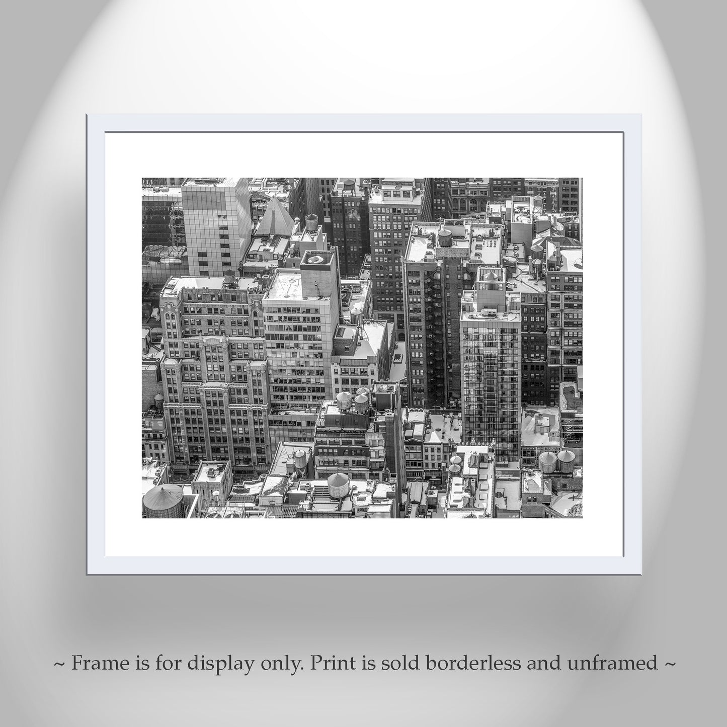 Black & White New York City Photograph | Midtown Manhattan Winter