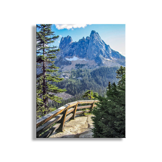 Cascade Mountains Washington State Pacific Northwest Landscape Print