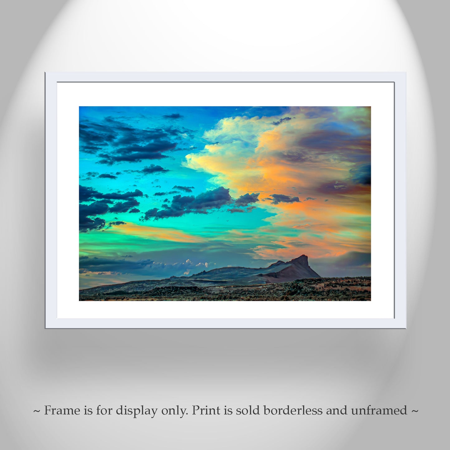 Western Sky & Landscape Art at Dusk | Lava Beds National Monument California