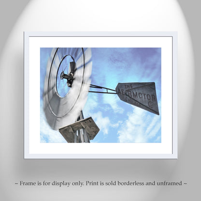 Windmill Wall Decor from Arizona Desert with Aermotor of Chicago