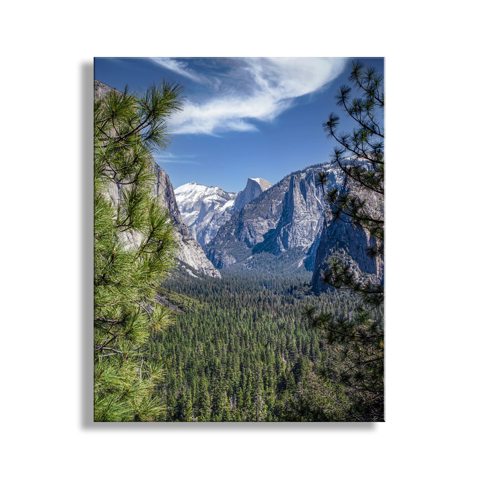 My beautiful Yosemite Valley picture for your viewing pleasure, with Half Dome peeking out! This is California USA at its best. Original, unique signed art by Murray Bolesta.