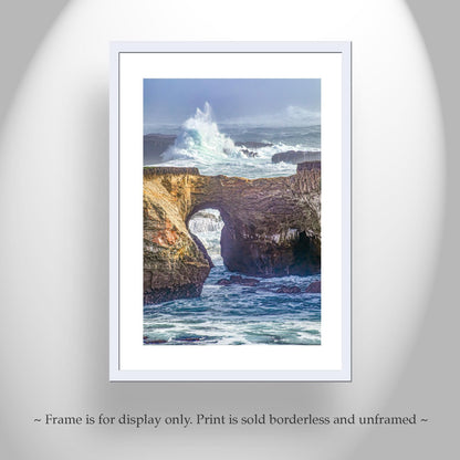 Pacific Ocean Storm Waves – Point Arena Mendocino Coast Wall Art