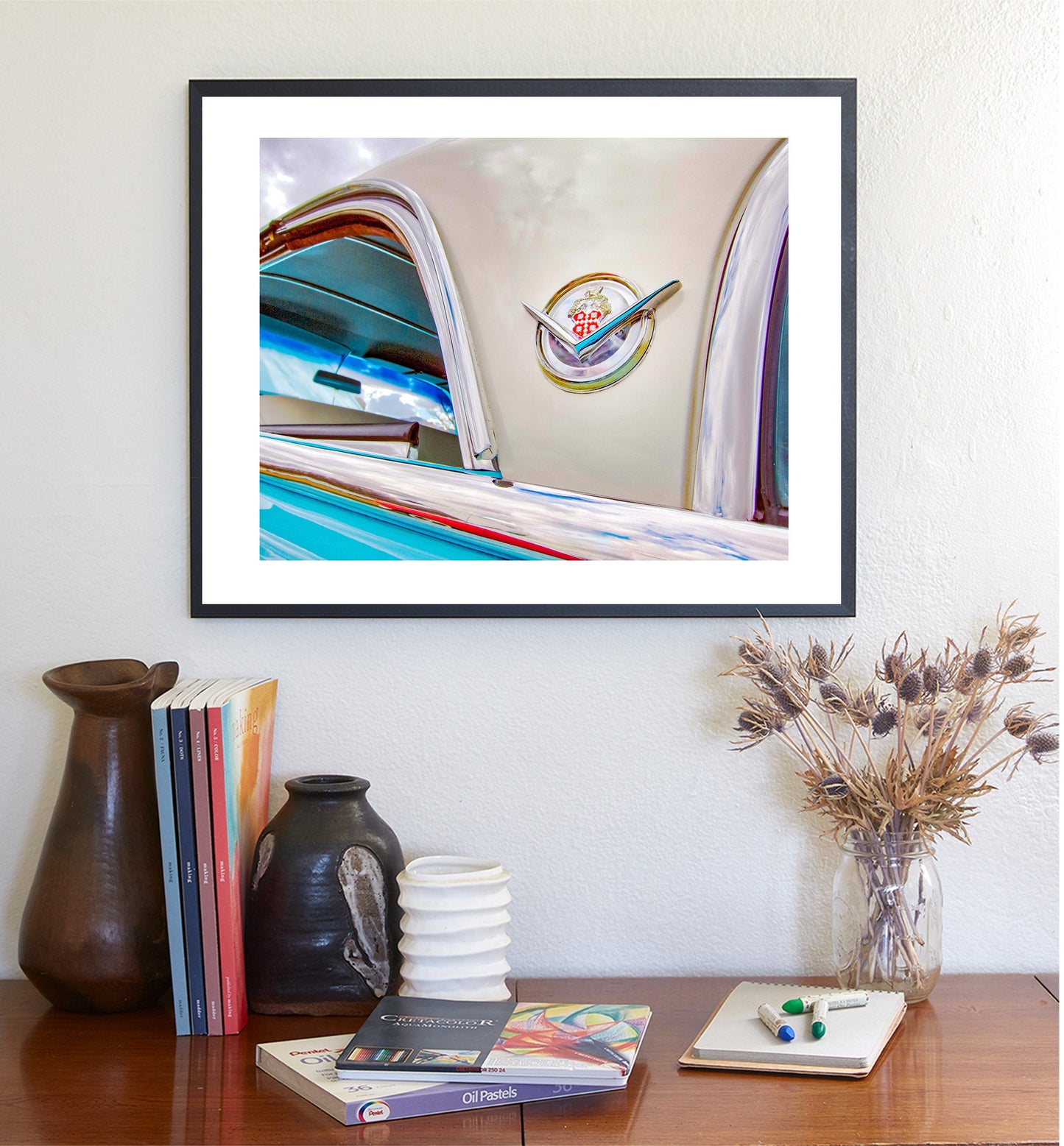 Packard Motor Car Art Print as Automotive Art Wall Decor