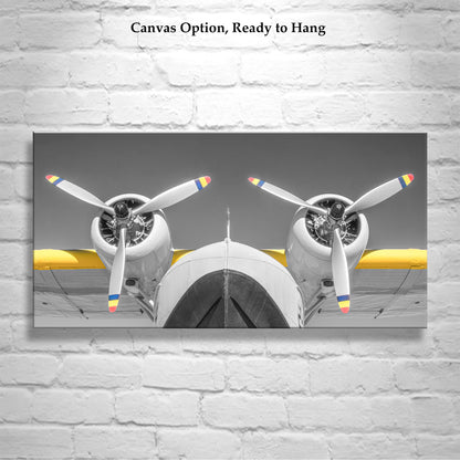 PanAm Baby Clipper Flying Boat Photo | Vintage Aviation Panorama Print