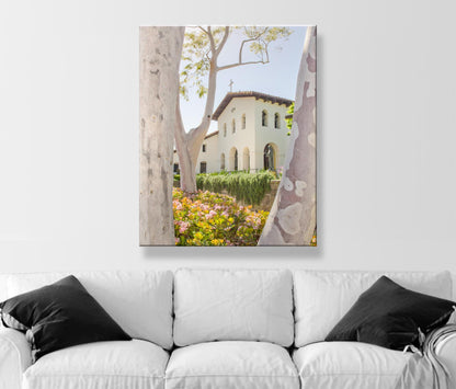 San Luis Obispo California Mission Church Wall Art Print