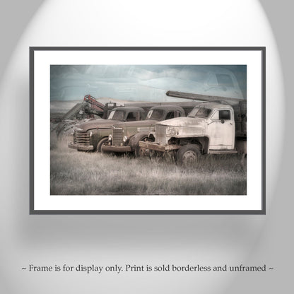 Old Farm Truck Wall Art by Murray Bolesta | Rural America Art Print