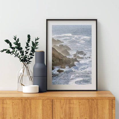Point Reyes Northern California Coast Art Print | Seascape Wall Decor