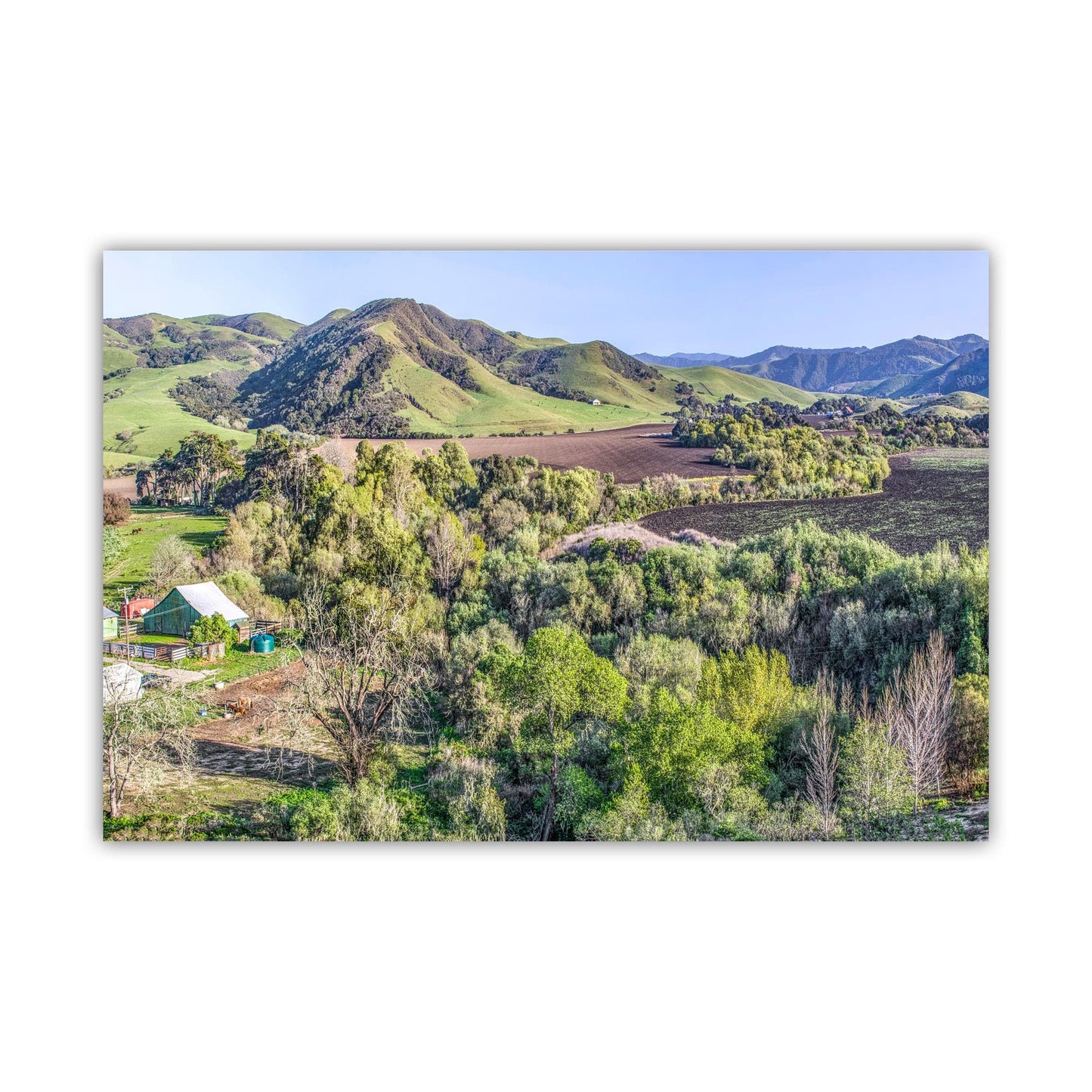 Santa Barbara County Farm Art | Lompoc Landscape Photo Print