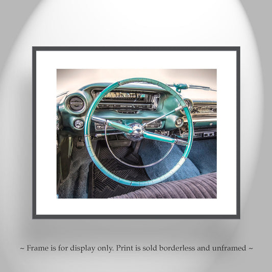 1959 Cadillac Series 62 Car Art Print as Automotive Wall Decor