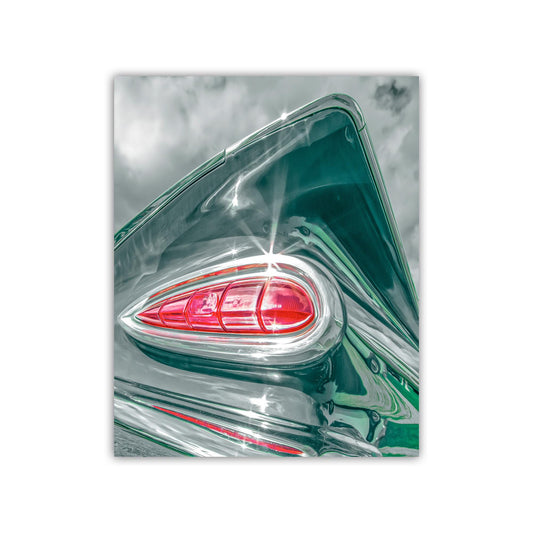 1959 Chevy Impala Car Photo | Mancave Wall Decor