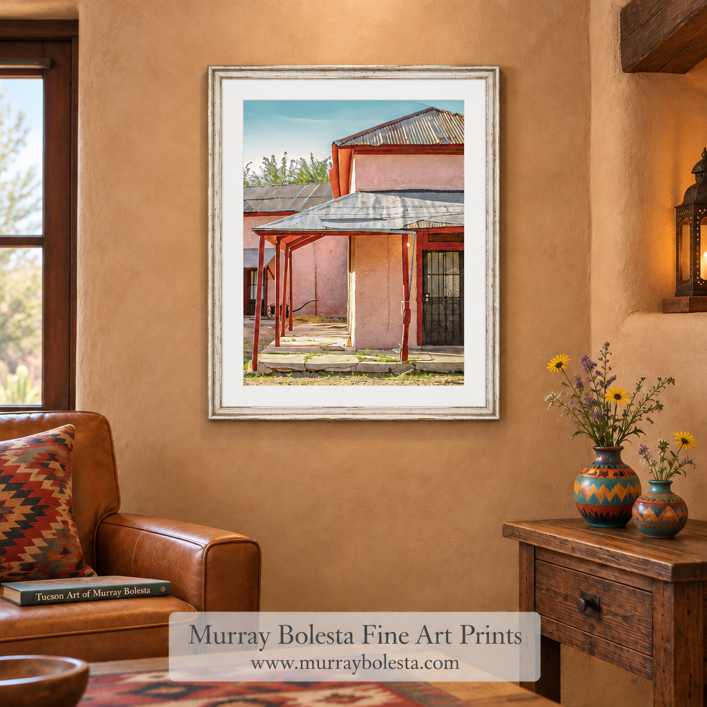 Barrio Viejo Tucson Arizona art by Murray Bolesta
