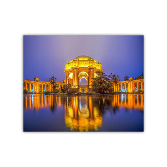San Francisco Palace of Fine Arts Night Artwork | The Presidio National Park