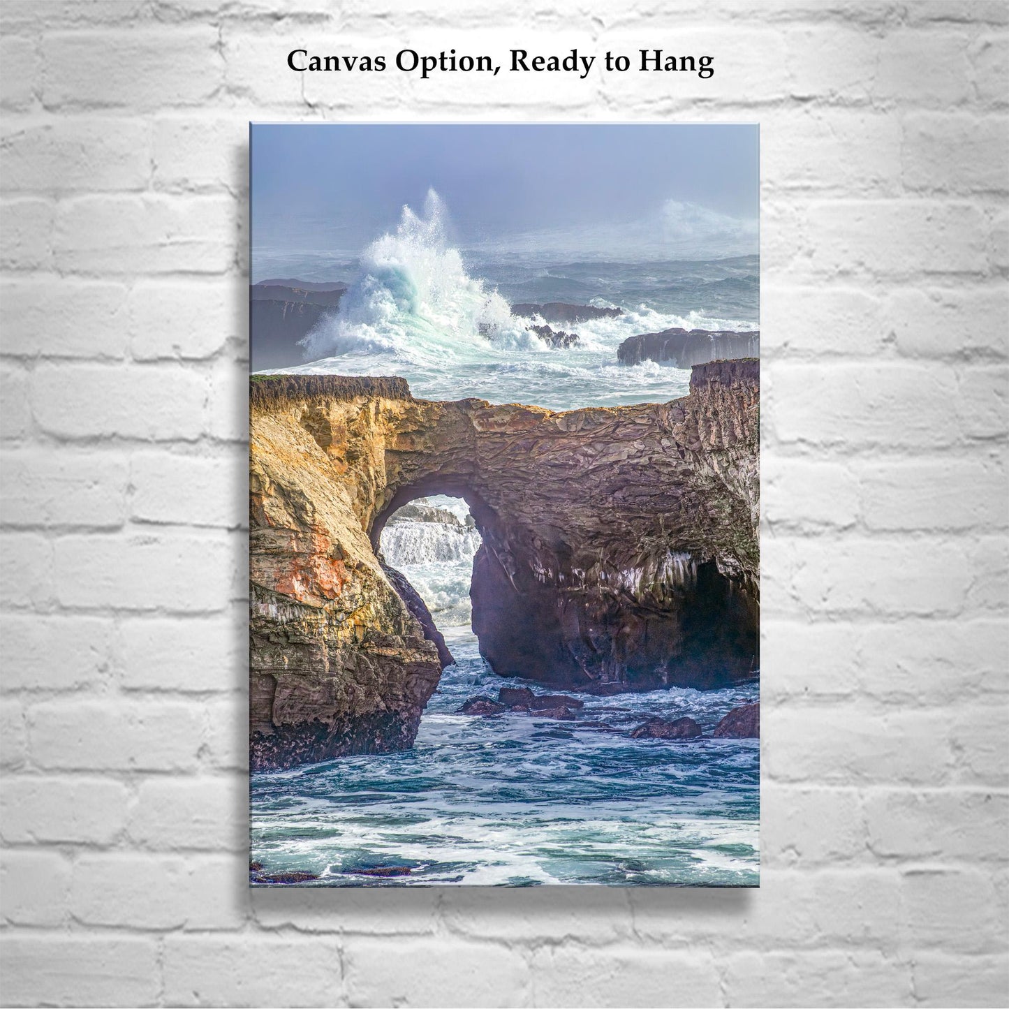 Pacific Ocean Storm Waves – Point Arena Mendocino Coast Wall Art