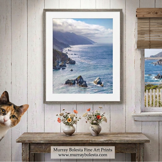 Big Sur seacoast art by Murray Bolesta!