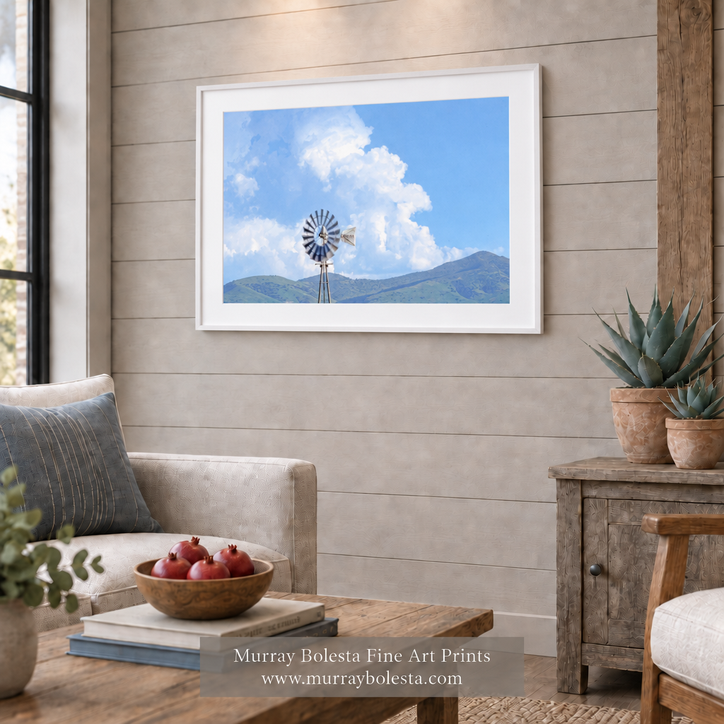 Borderlands windmill artwork by Murray Bolesta