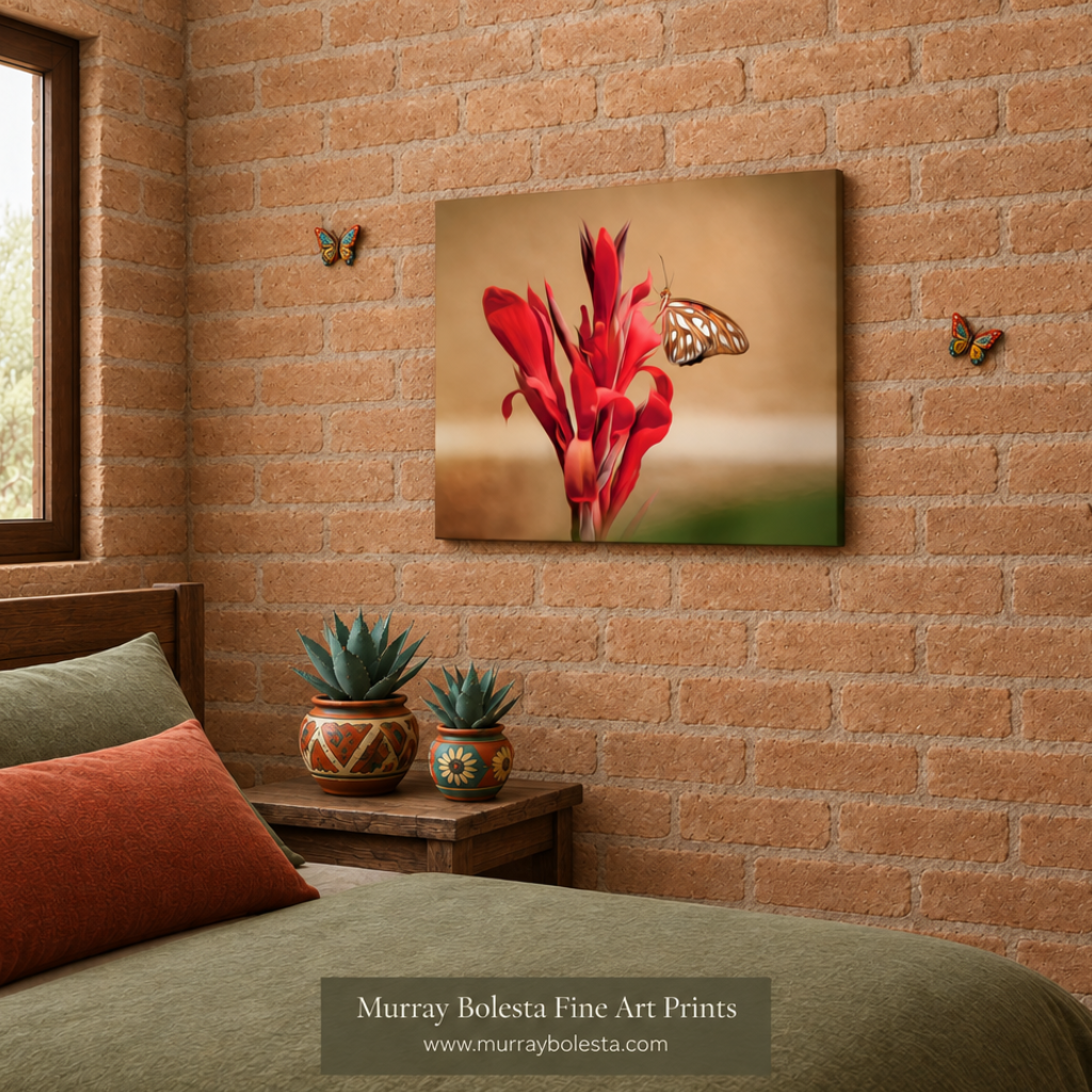 Butterfly art by Murray Bolesta